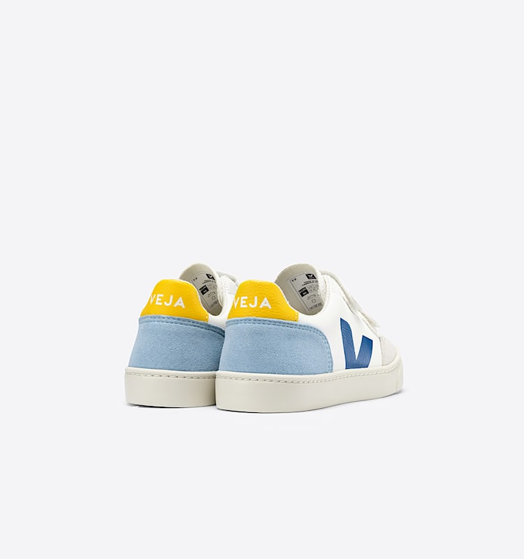 veja sneakers small-v-12 leather white XV0502518 Back view