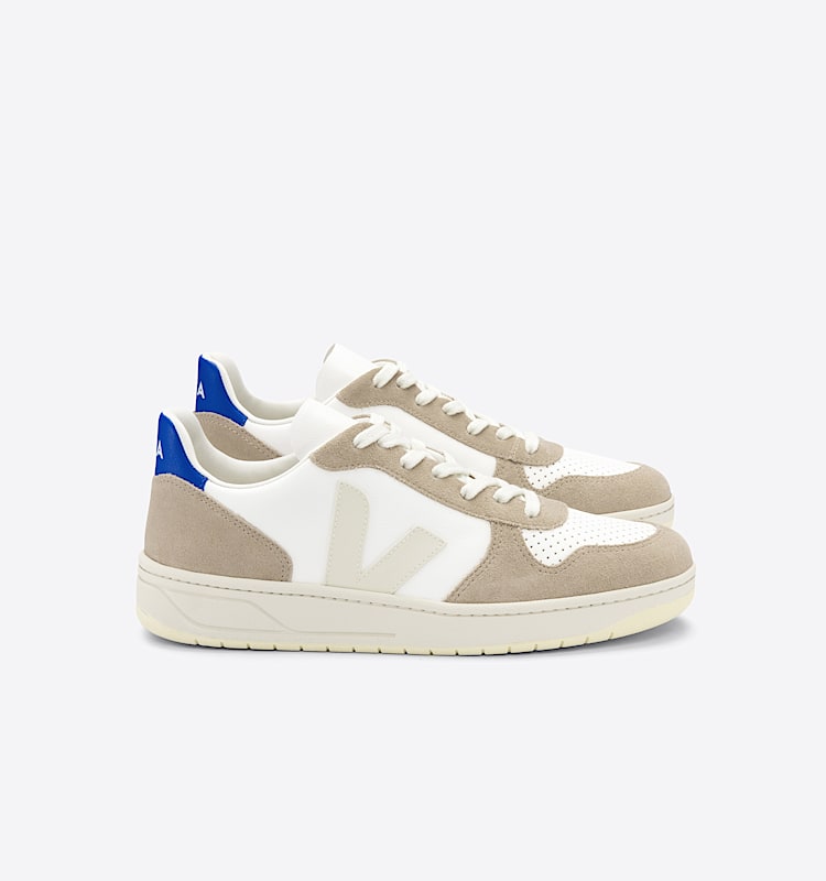 veja sneakers v-10 leather white VX0502953 Lateral view