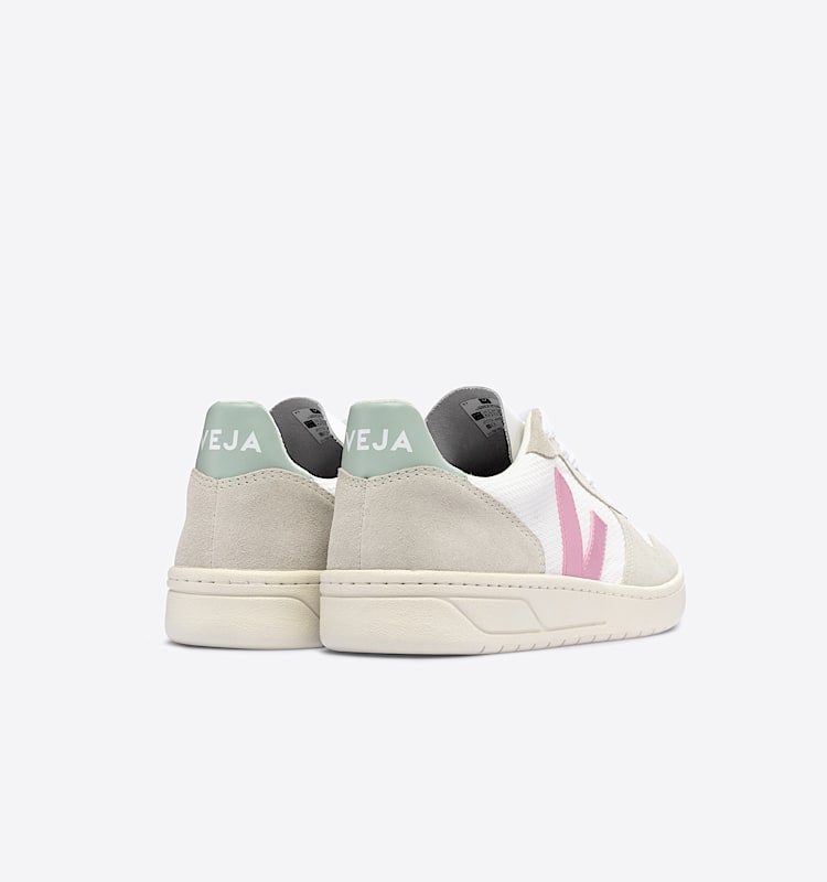veja sneakers v-10 recycled white VX1703117 Back view
