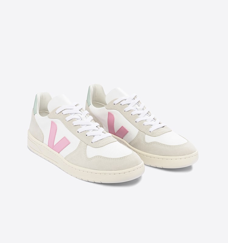 veja sneakers v-10 recycled white VX1703117 Top view
