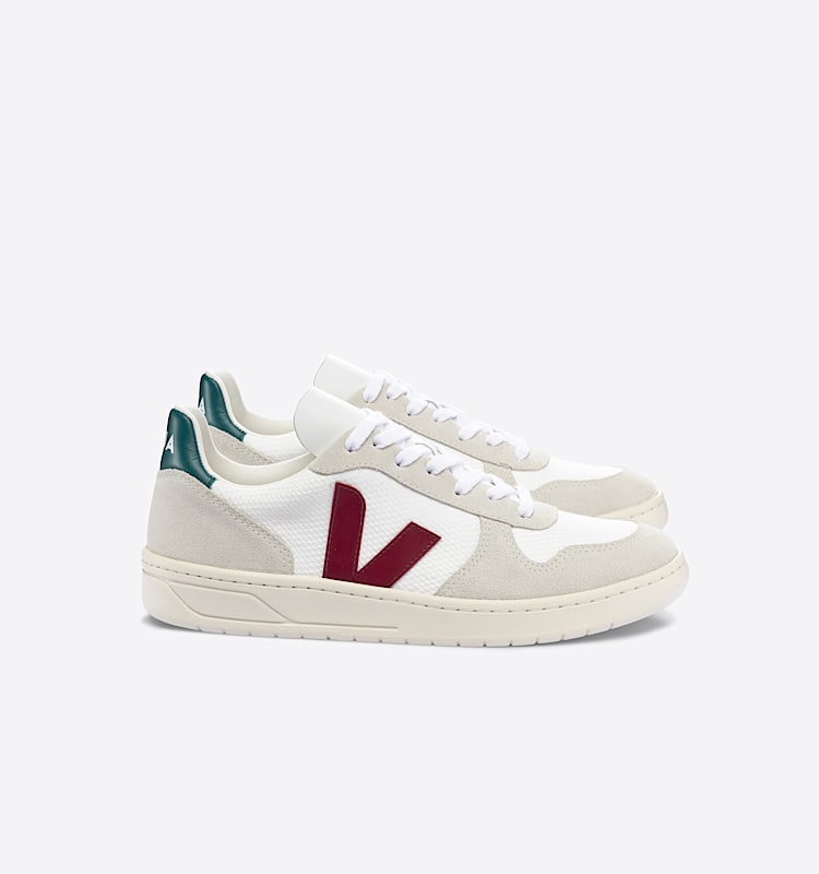 veja sneakers v-10 recycled white VX1703094 Lateral view