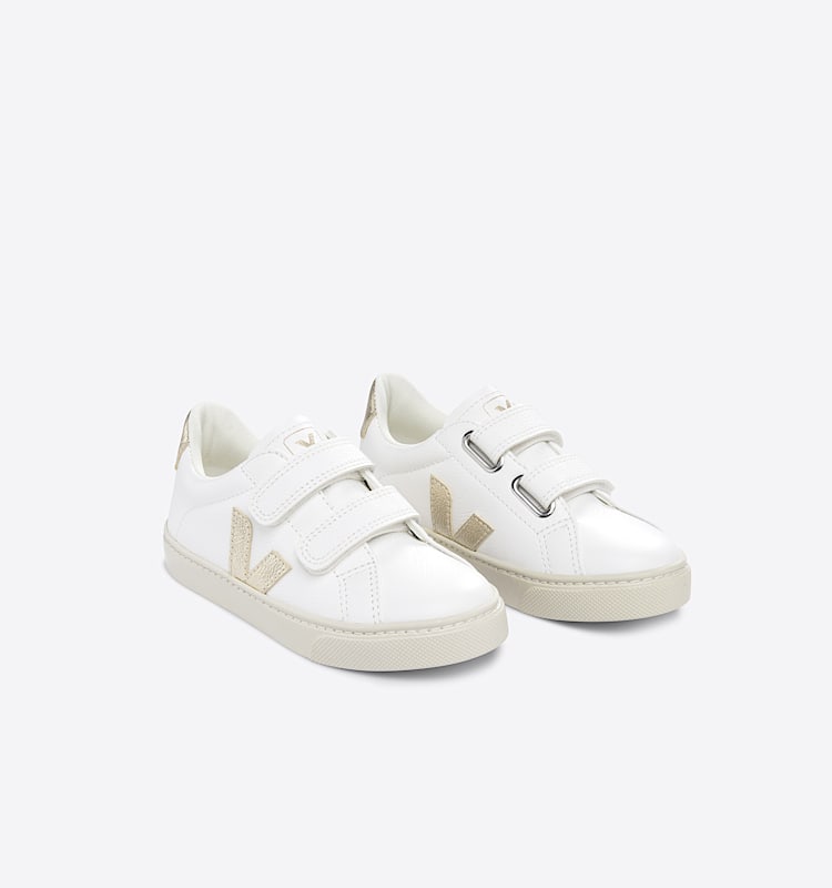 veja sneakers small-esplar leather white SV0503408 Top view