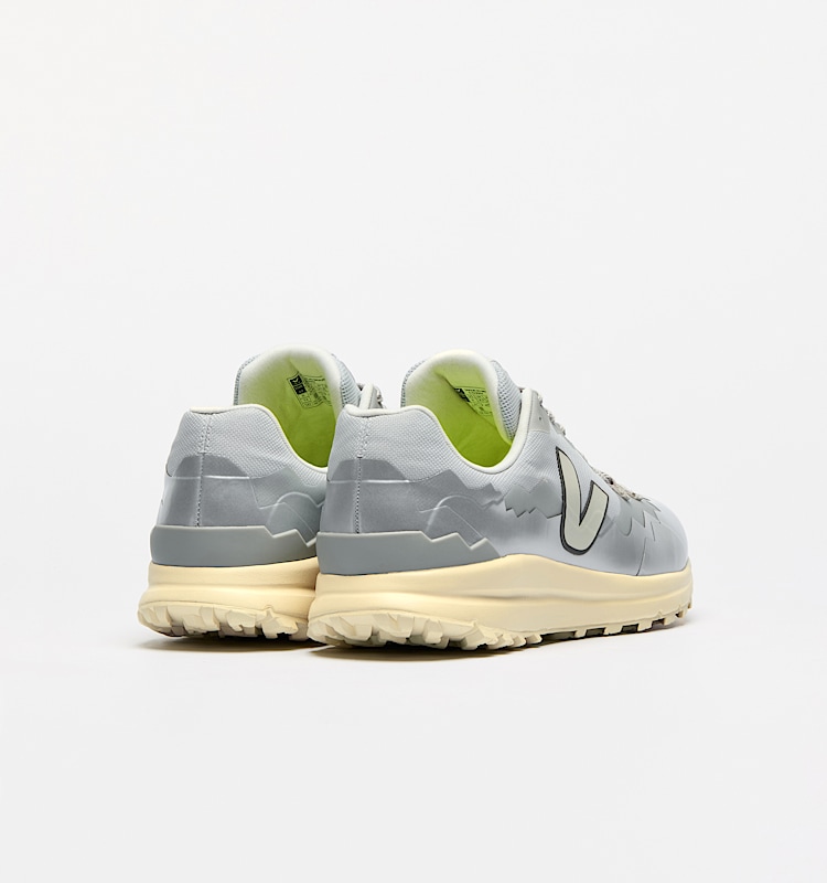 veja sneakers fitz-roy-light riciclato argento FT2320588 Back view