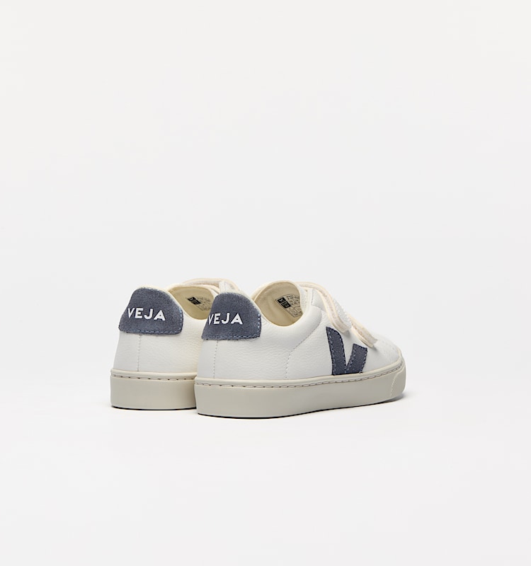 veja zapatillas small-esplar cuero blanco SV0520643 Back view