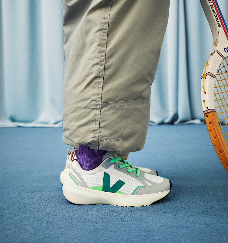 veja zapatillas small-canary-light reciclado gris YL1803820