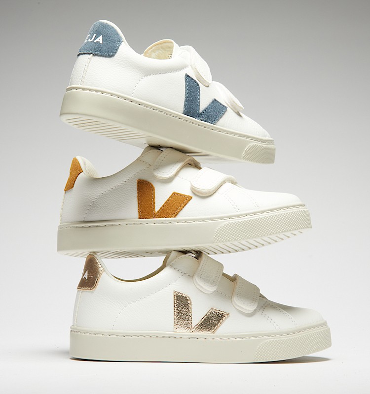 veja sneaker small-esplar leder weiss SV0503408