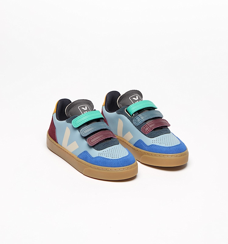 veja veja-x-milk-small-v-90 cuir-biologique multicolore MN2021174