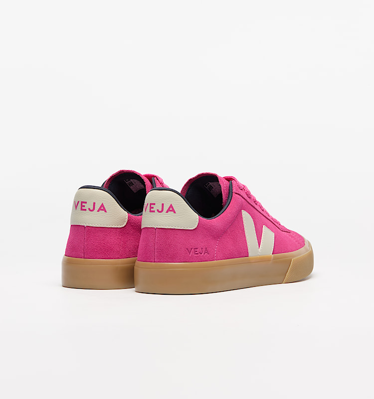 【送料&関税込】Veja V-90 O.t. Sneakers In Rose-pink Suede A Veja V-90 O.t. Sneakers In Rose-pink Suede And Leather