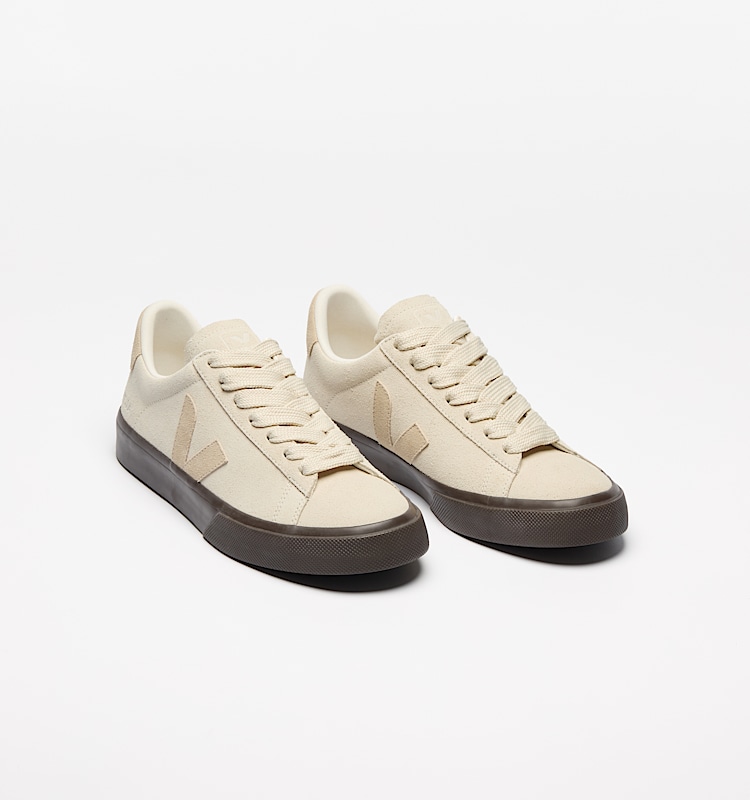veja sneakers campo 麂皮 米色 CP0320805 Top view