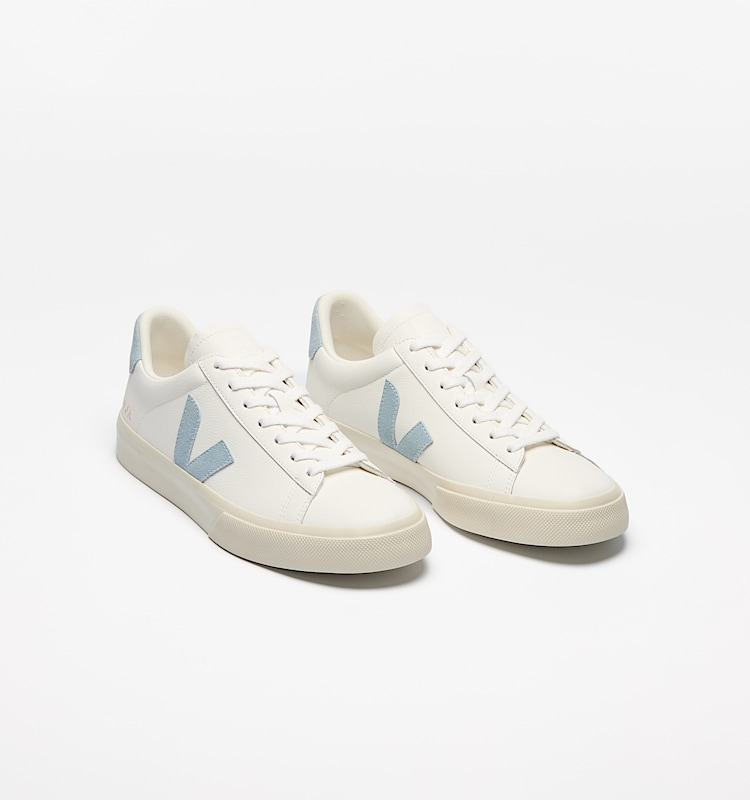 veja sneakers campo 皮革 白色 CP0520784 Top view