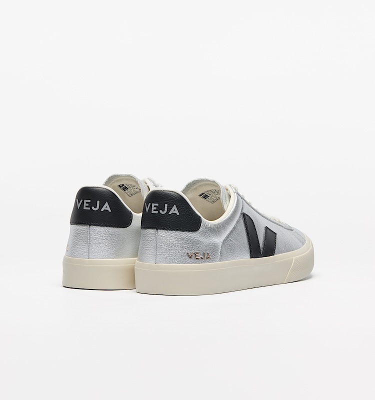veja campo leather silver CP0520786