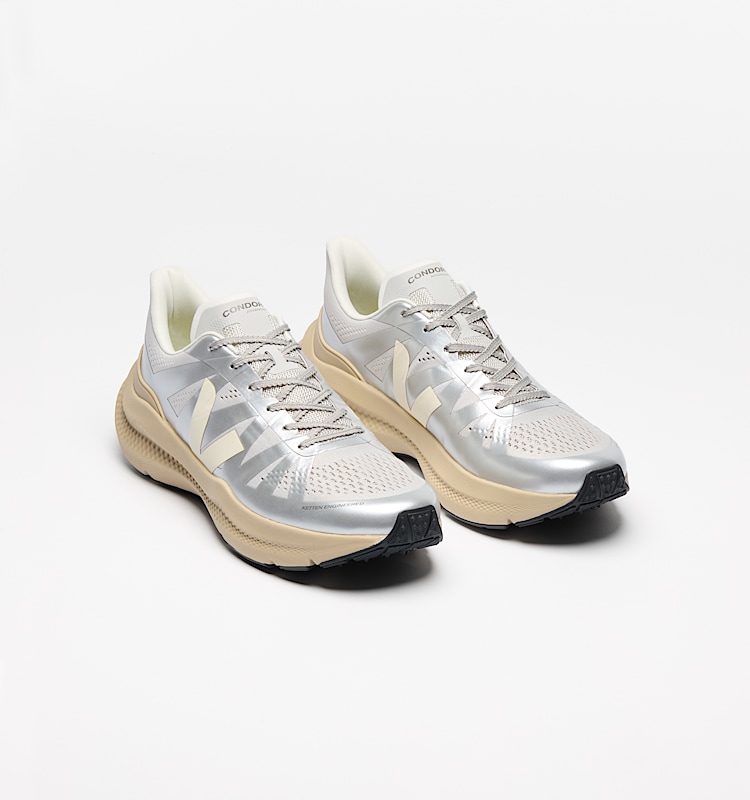 veja sneakers condor-3-advanced recycled silver CE2820951 Top view