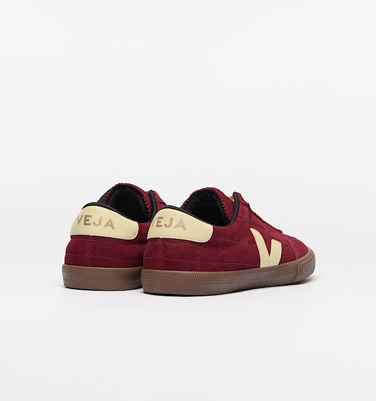veja sneakers panenka 麂皮 红色 FU0320897 Back view