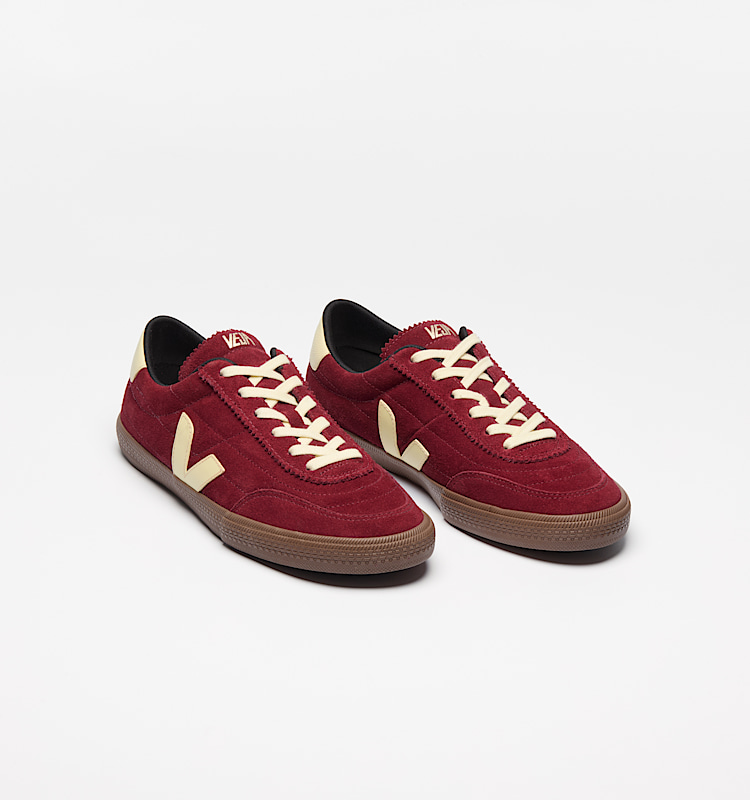 veja sneakers panenka 麂皮 红色 FU0320897 Top view