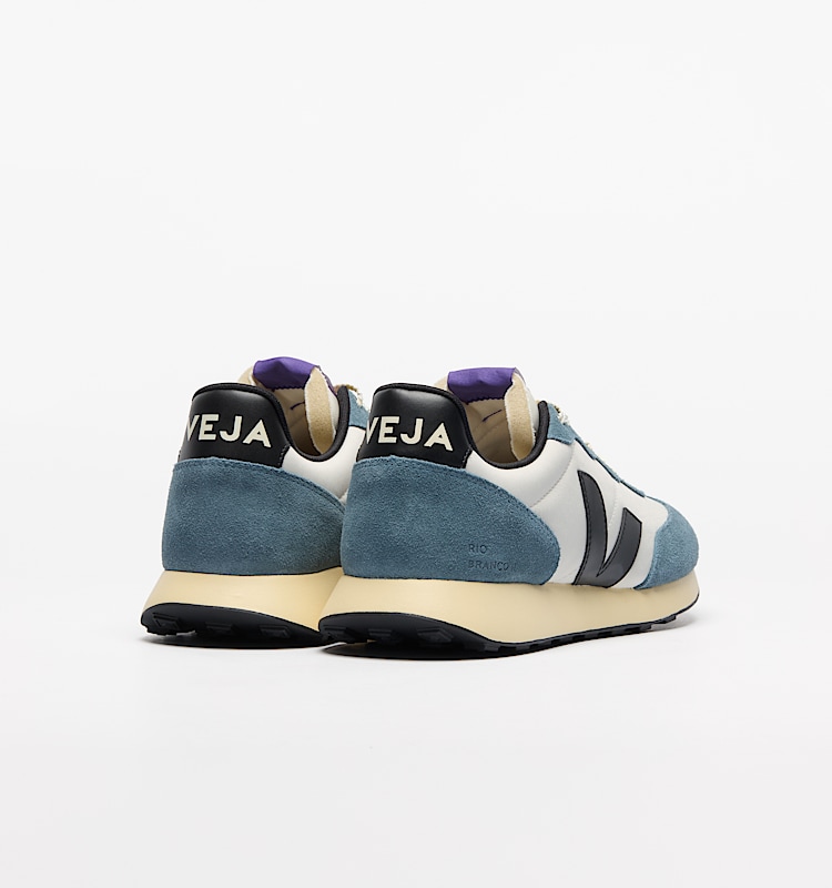 veja sneakers rio-branco-ii 回收再利用 蓝色 RO3420854 Back view