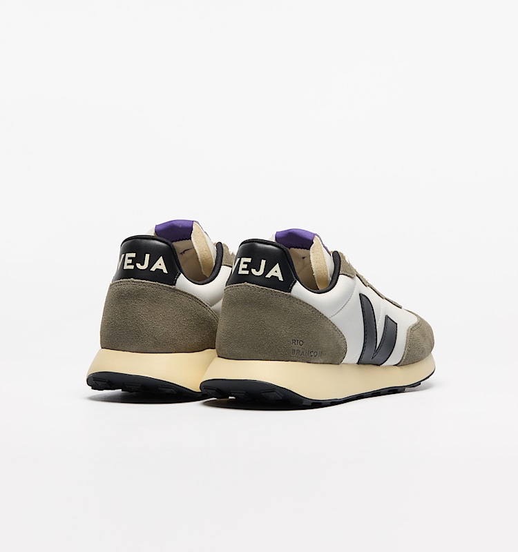 veja sneakers rio-branco-ii 回收再利用 绿色 RO3420856 Back view