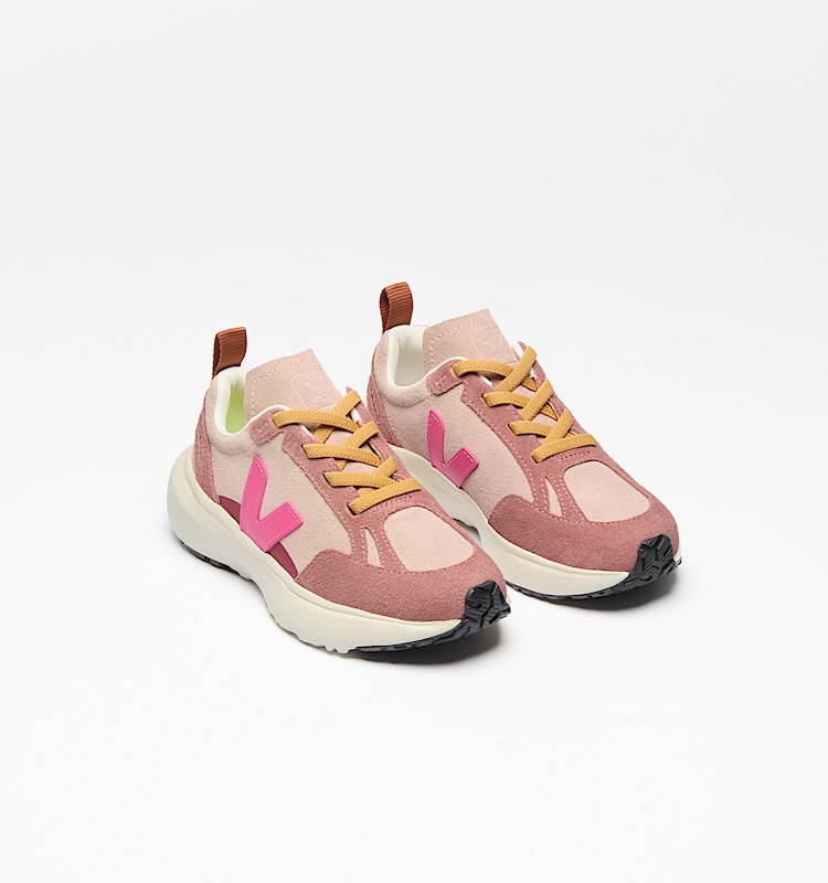 veja zapatillas small-canary-light ante rosa YL0321025 Top view