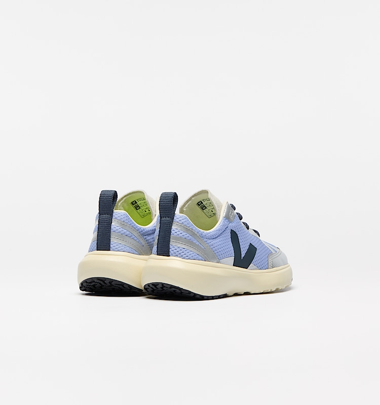 veja zapatillas small-canary-light reciclado azul YL1821021 Back view