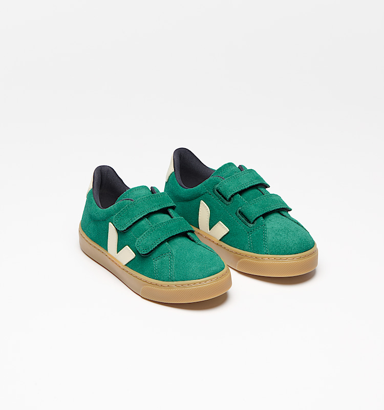 veja zapatillas small-esplar ante verde SV0320975 Top view