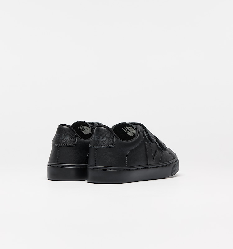veja zapatillas small-esplar cuero negro SV0520958 Back view