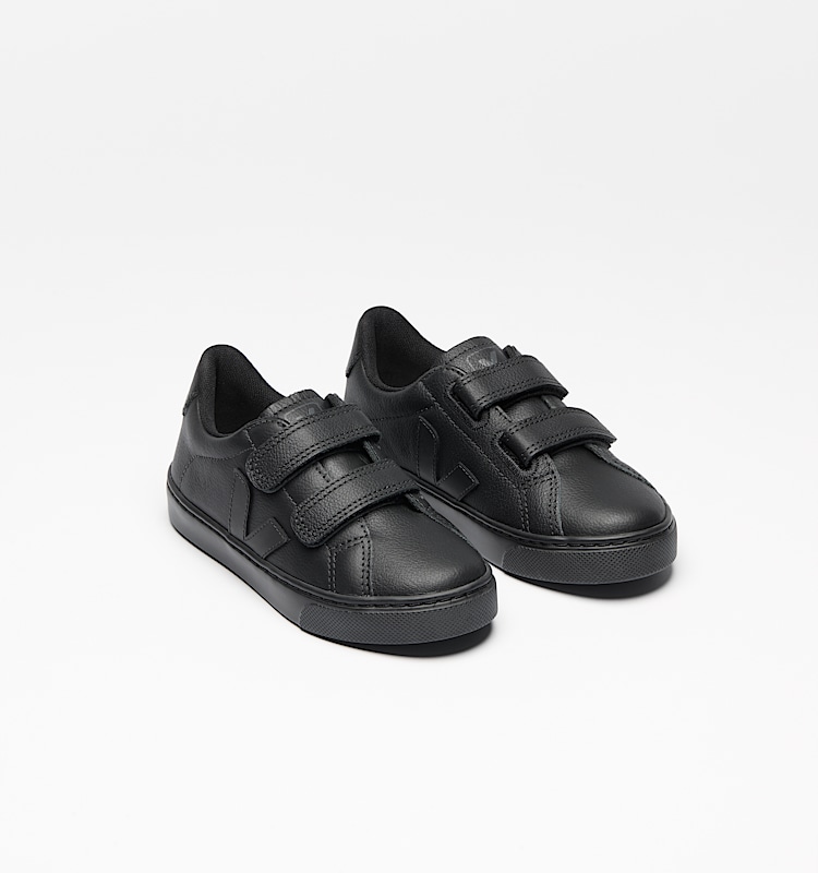 veja zapatillas small-esplar cuero negro SV0520958 Top view