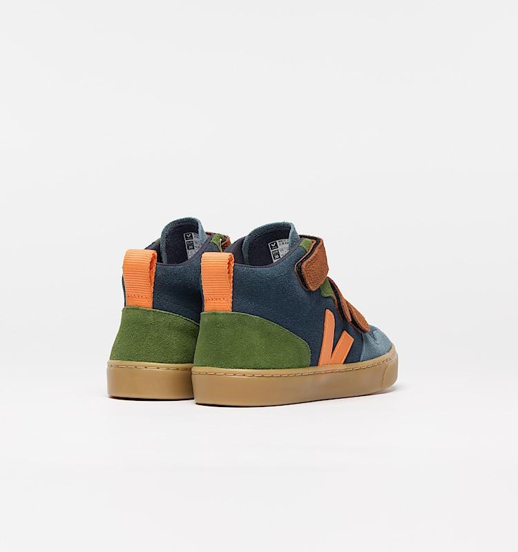 veja zapatillas small-v-10-mid ante multicolor DV0320992 Back view