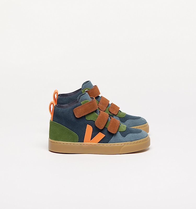 veja zapatillas small-v-10-mid ante multicolor DV0320992 Lateral view