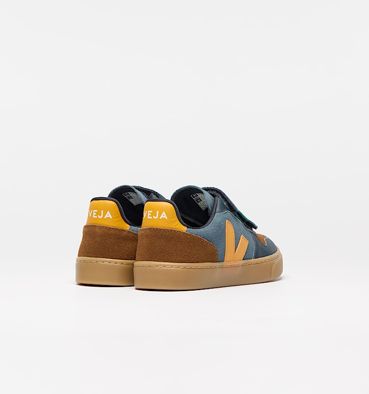 veja zapatillas small-v-10 ante multicolor CV0320986 Back view