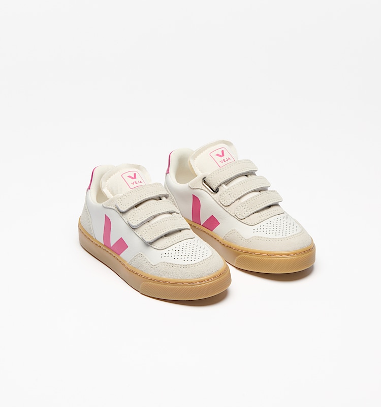 veja sneakers small-v-90 organic-leather white SX2021007 Top view