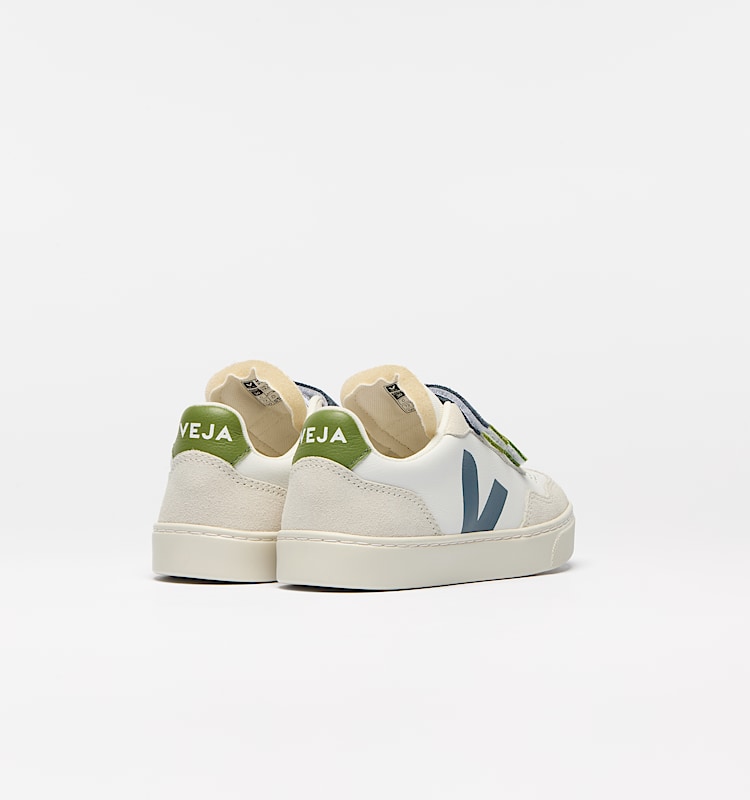 veja sneakers small-v-90 organic-leather multicolor SX2021010 Back view