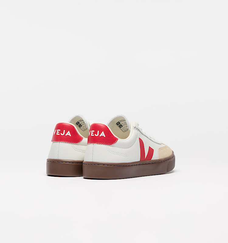 veja sneaker small-volley biologischer-baumwolle weiss SY2021012 Back view