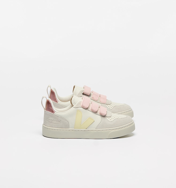 veja small-v-10-veja-x-bonpoint leather yellow BO0520723