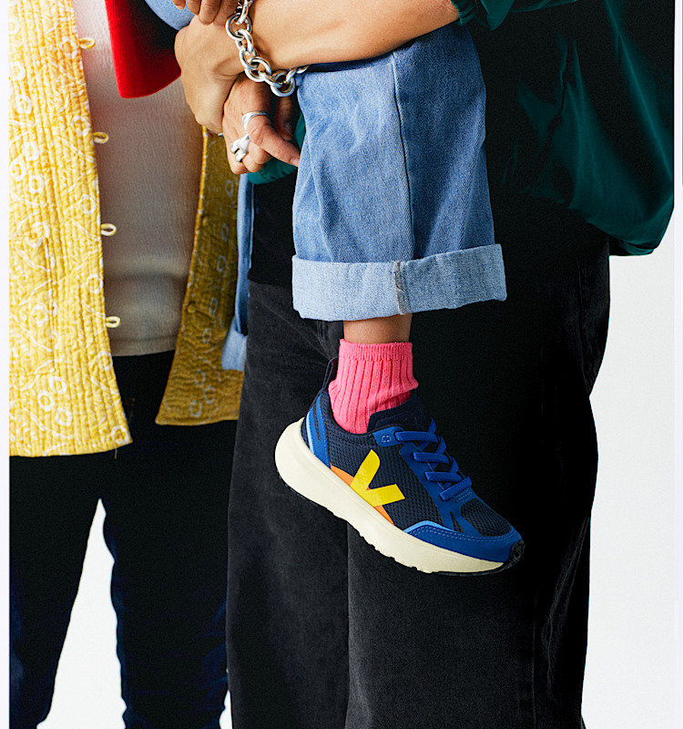 veja zapatillas small-canary-light reciclado azul YL1820624