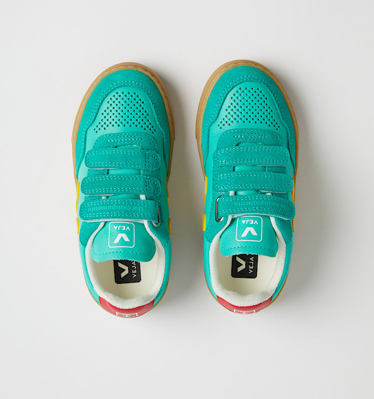 veja baskets veja-x-the-campamento cuir-biologique vert TC2020703