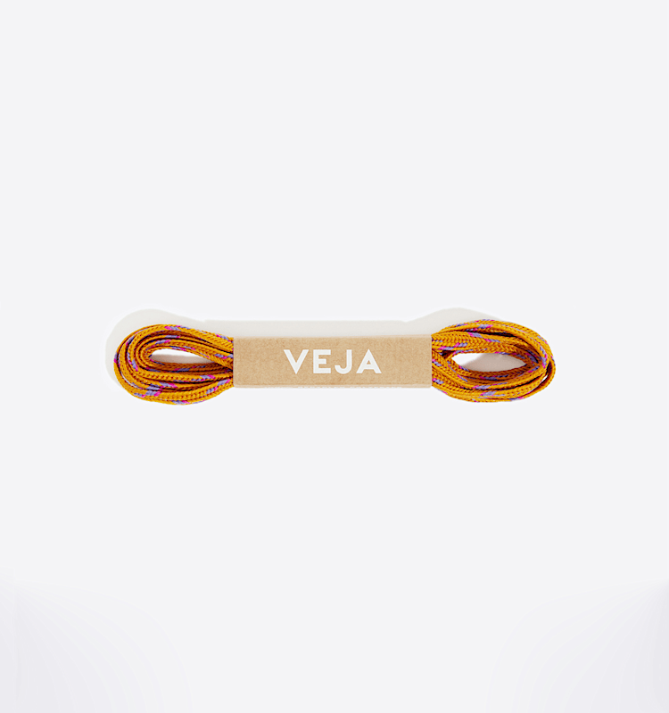 veja laces 回收再利用 橘黄色 LA30TRIMP