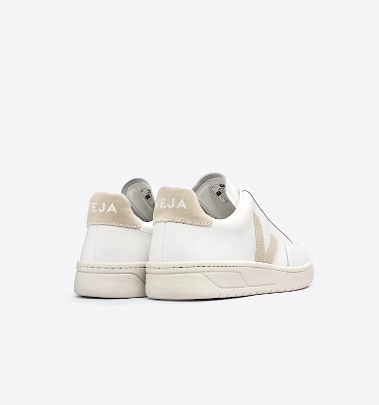veja sneakers v-12 皮革 白色 XD0202335 Back view