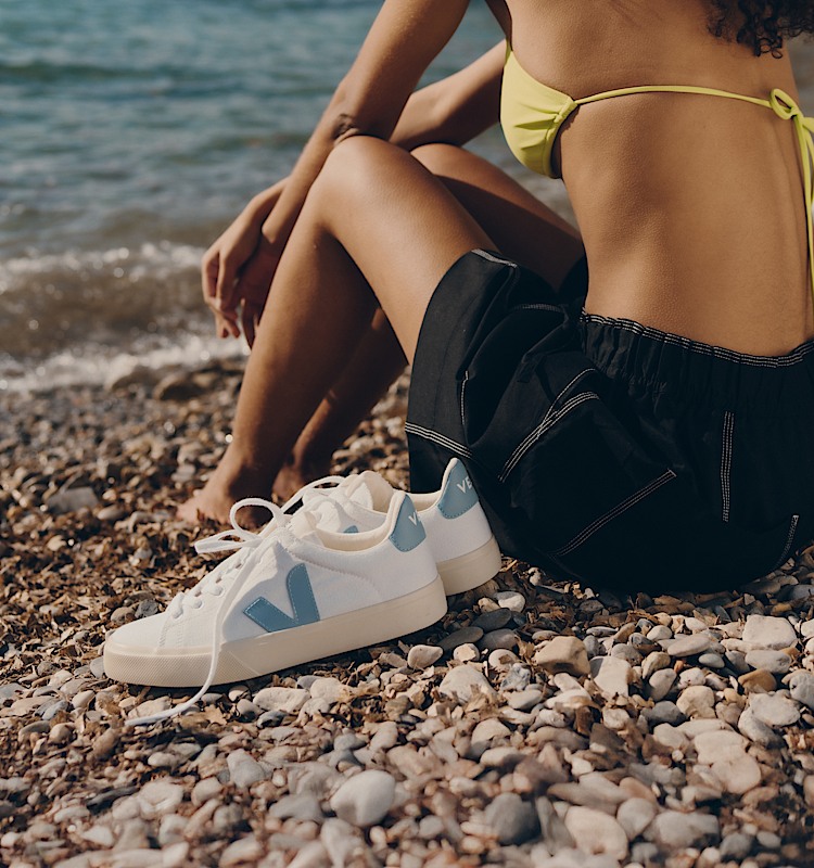 veja sneakers campo-ca organic-cotton white CA0103136