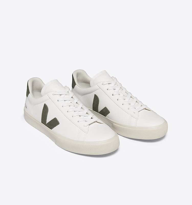 veja sneakers campo 皮革 白色 CP0502347 Top view