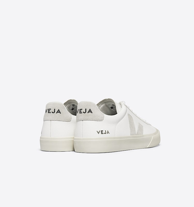 veja sneakers campo 皮革 白色 CP0502429 Back view