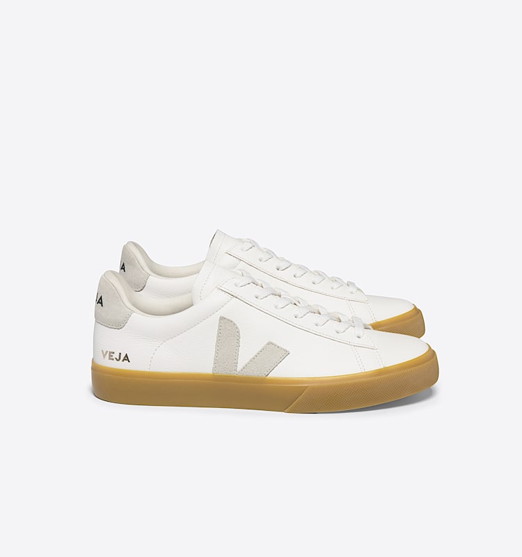 veja sneakers campo 皮革 白色 CP0503147 Lateral view