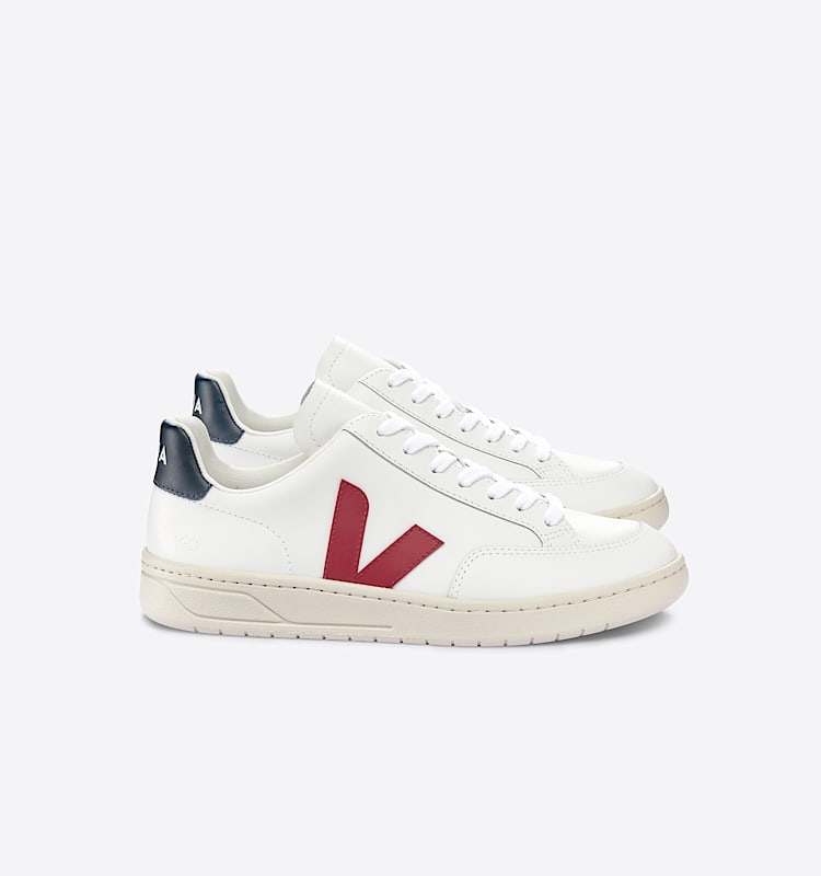 veja sneakers v-12 皮革 白色 XD0201955 Lateral view