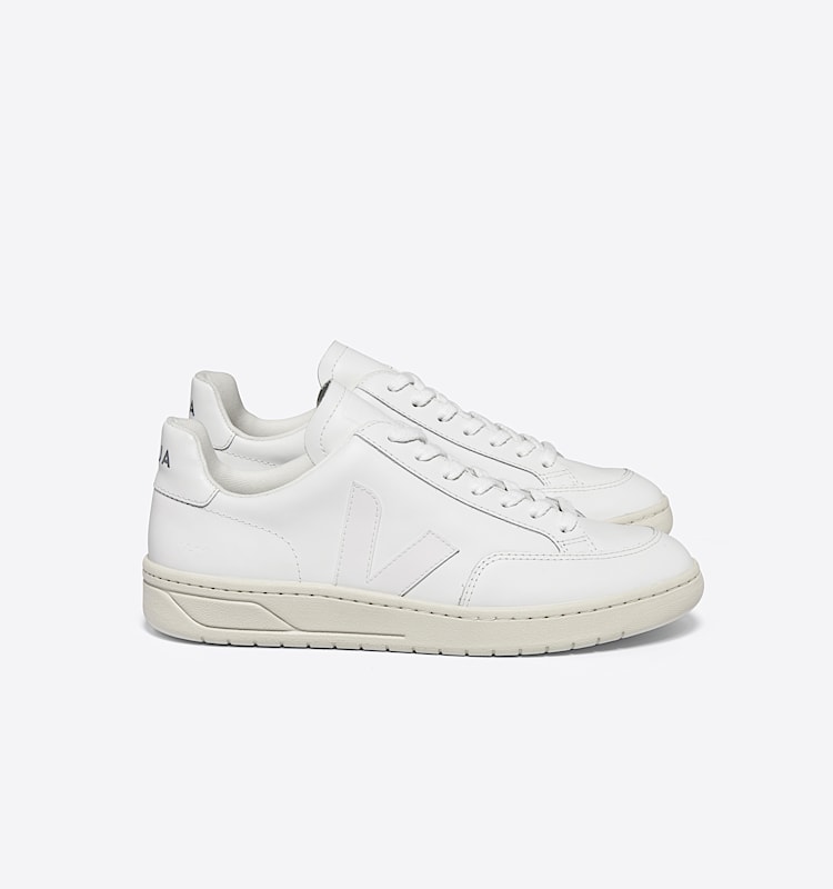 veja sneakers v-12 皮革 白色 XD0202297 Lateral view