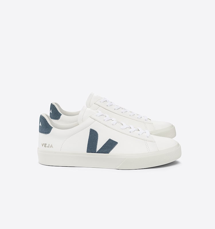veja sneakers campo 皮革 白色 CP0503121 Lateral view