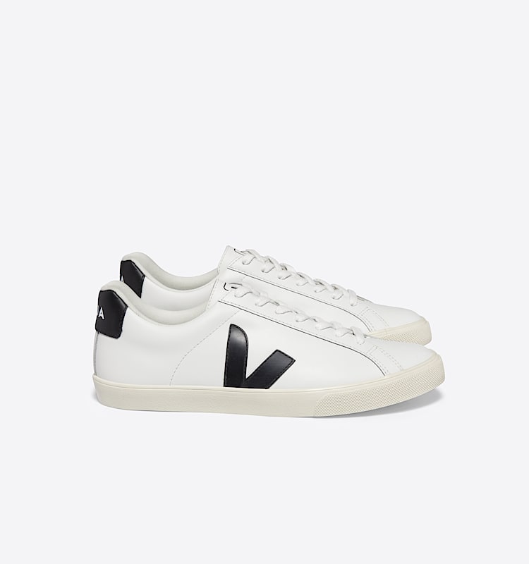 veja sneakers esplar-logo leather white EO0200005 Lateral view