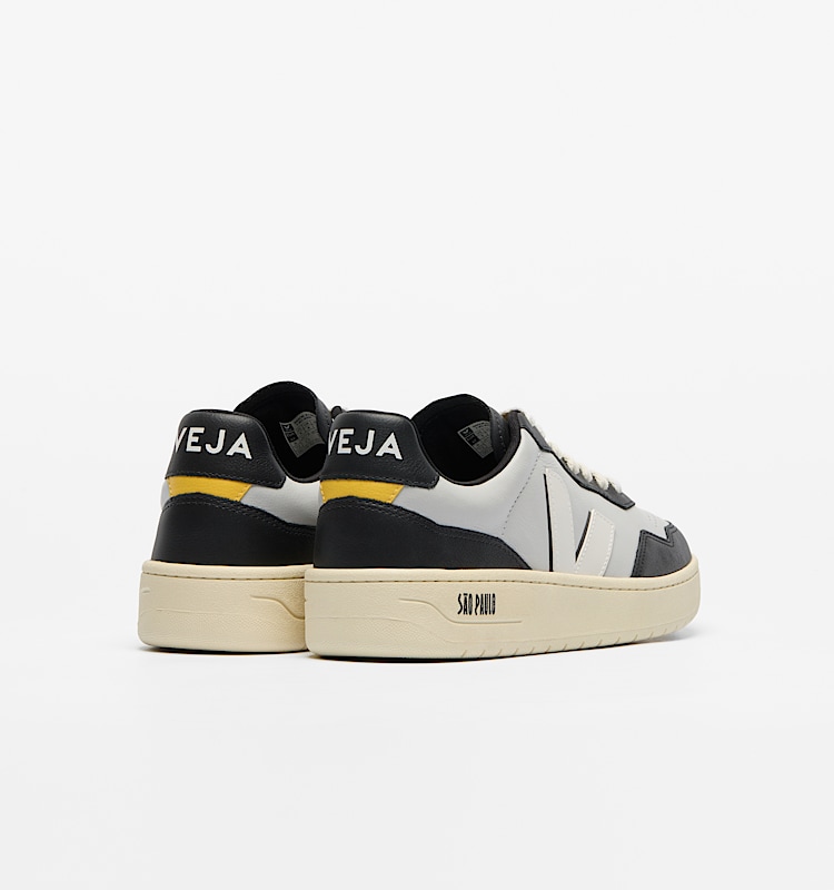 veja zapatillas veja-x-sao-paulo cuero-orgánico gris DW2003844 Back view