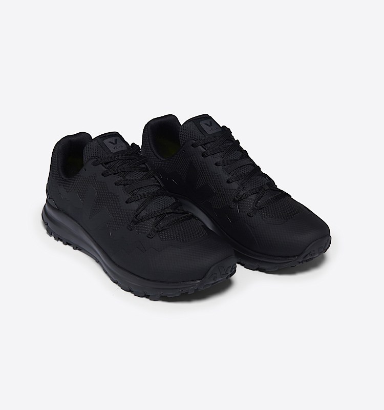 veja sapatilhas fitz-roy-light reciclado preto FT1803771 Top view