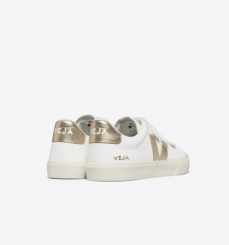 veja sneakers recife-logo leather white RC0502762 Back view
