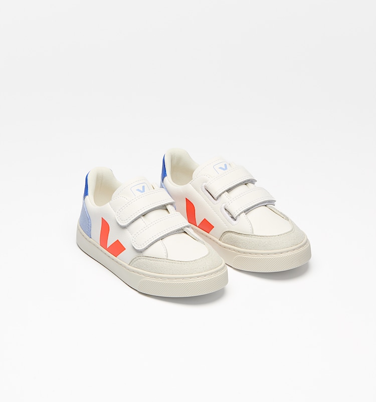 veja sneaker small-v-12 leder mehrfarbig XV0520978 Top view
