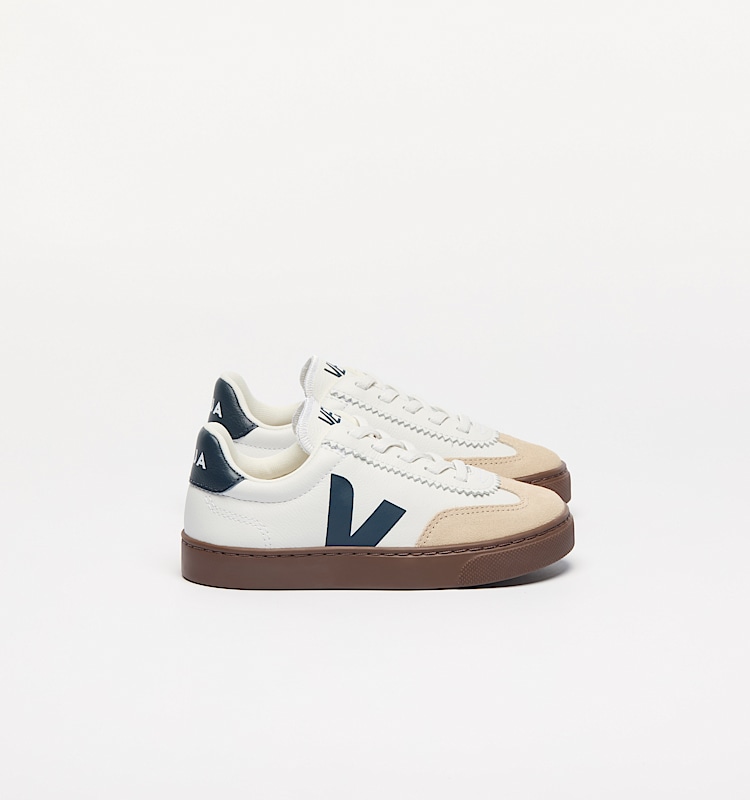 veja sneaker small-volley biologischer-baumwolle weiss SY2021013 Lateral view