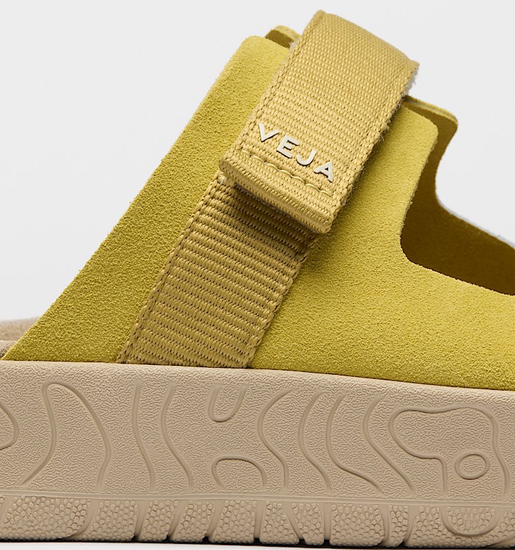 veja sneakers arpoador 麂皮 黄色 AP3221032 Back view